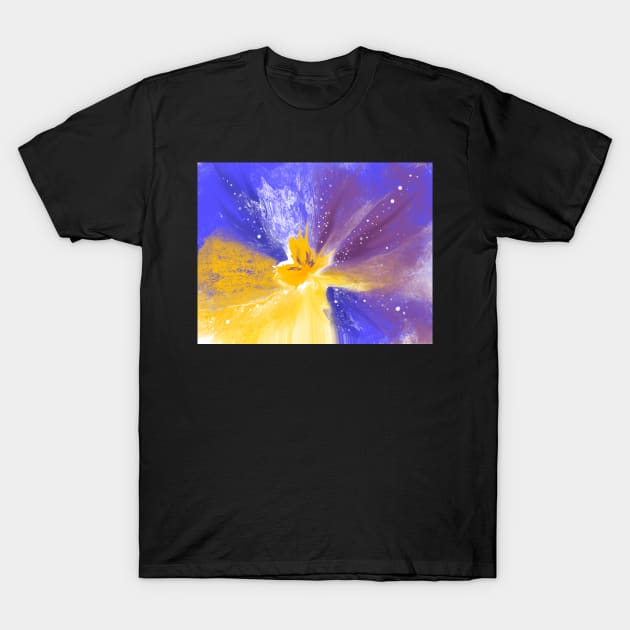 Violet burst T-Shirt by lauramcart